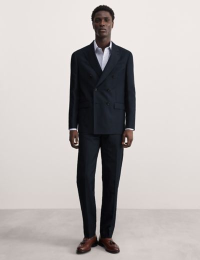 Tailored Fit Silk Rich Suit